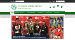 Desktop Screenshot of jeffersonschooldistrict.com